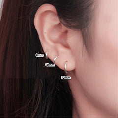 European style ear hoop earrings