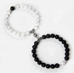Attractive Magnetic Buckle Couple Bracelet